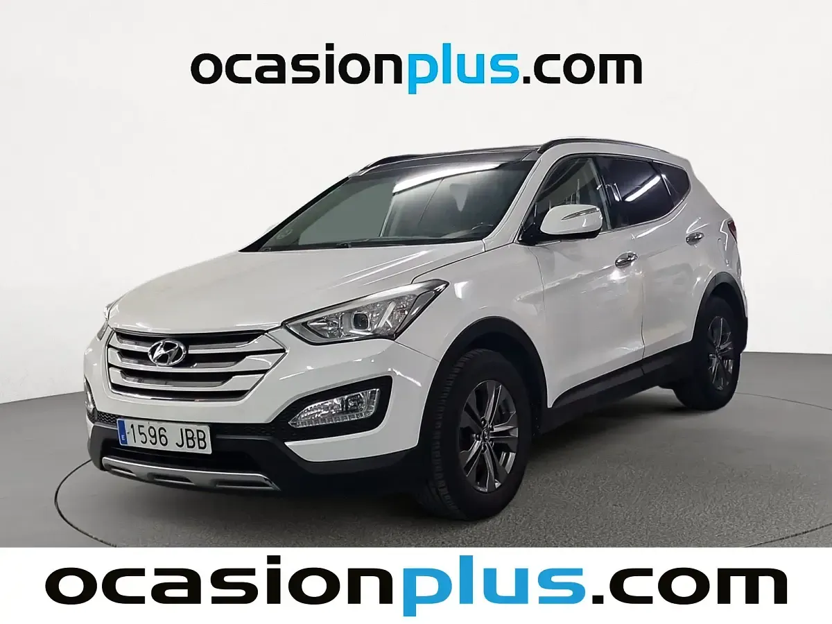 Usado Hyundai Santa Fe 150 CV (110 kW) 2014 Blanco SUV