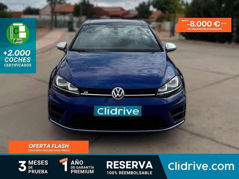Azul Usado 2015 VW Golf VII R Berlina | 22.490 € (Precio justo) - Imagen 1/3
