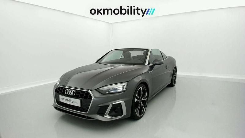 Plateado Usado 2023 Audi A5 Cabriolet S-Line Descapotable | 44.550 € (Super precio) - Imagen 1/4