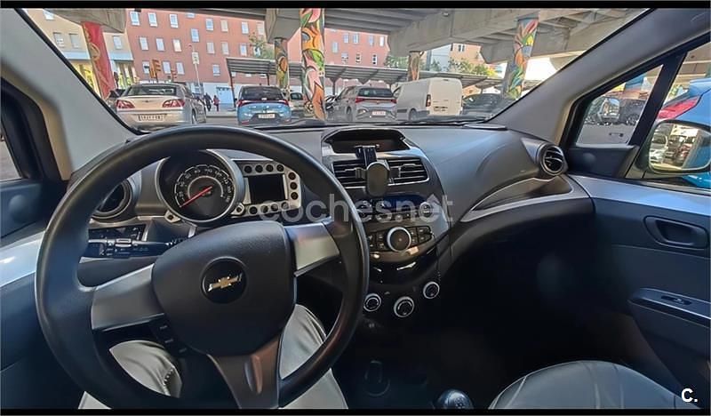Usado Chevrolet Spark LT 81 CV (59 kW) 2010 Azul Utilitario
