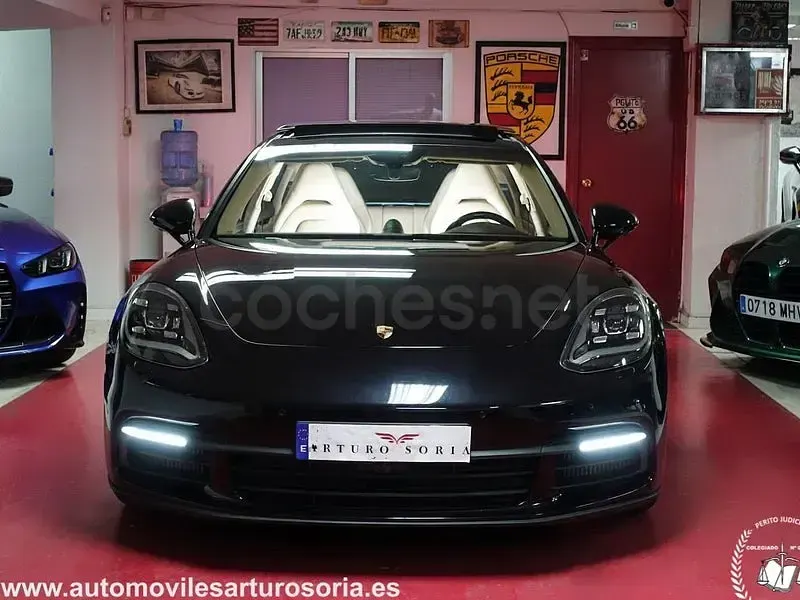 Usado Porsche Panamera 4S Diesel 422 CV (310 kW) 2018 Negro Utilitario