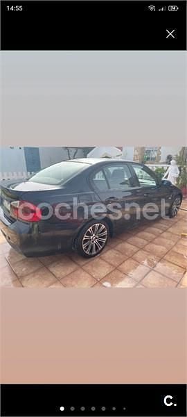 Usado BMW 320 163 CV (119 kW) 2006 Negro Berlina