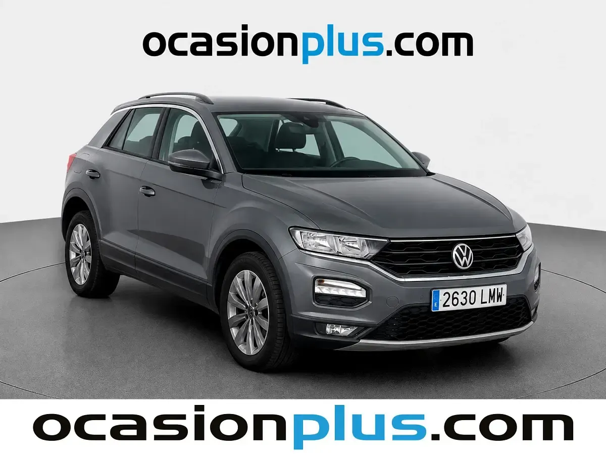 Usado VW T-Roc Advance 110 CV (80 kW) 2021 Gris SUV