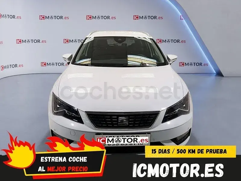 Usado Seat Leon FR 190 CV (139 kW) 2018 Blanco Berlina