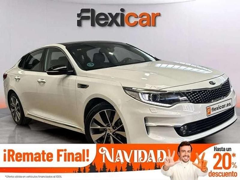 Blanco Usado 2016 Kia Optima Berlina | 12.490 € (Buen precio) - Imagen 1/4