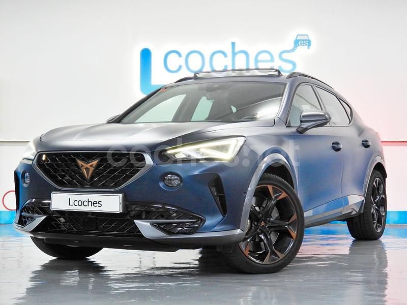 Azul Usado 2021 Cupra Formentor VZ SUV | 32.500 € (Precio justo) - Imagen 1/4