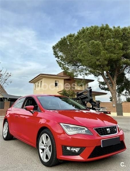 Usado Seat Leon SC FR 180 CV (132 kW) 2013 Rojo Utilitario