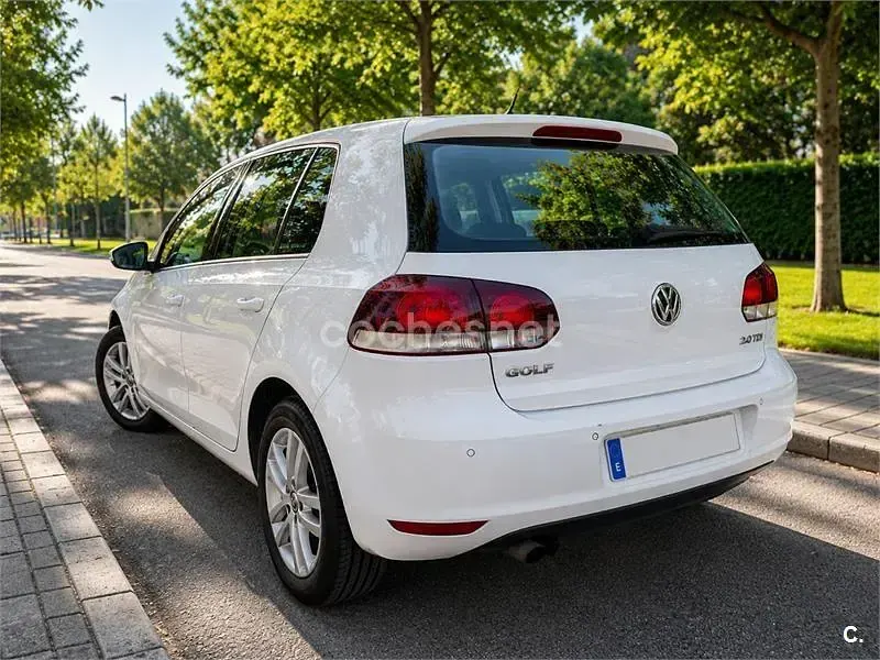 Usado VW Golf VI Sport 140 CV (102 kW) 2010 Blanco Utilitario