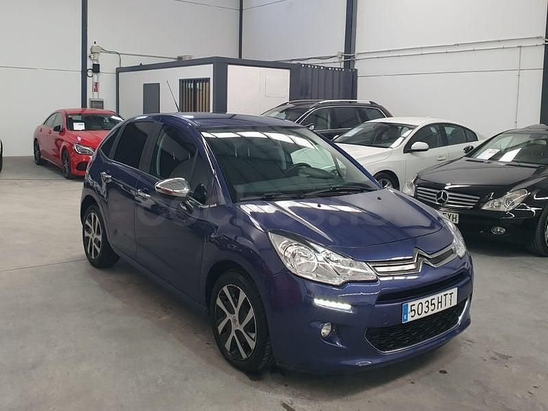 Usado Citroën C3 Exclusive 92 CV (67 kW) 2013 Azul Berlina