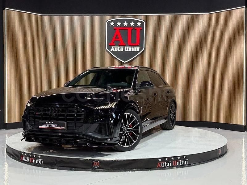 Usado Audi Q8 S-Line 435 CV (319 kW) 2019 Negro SUV