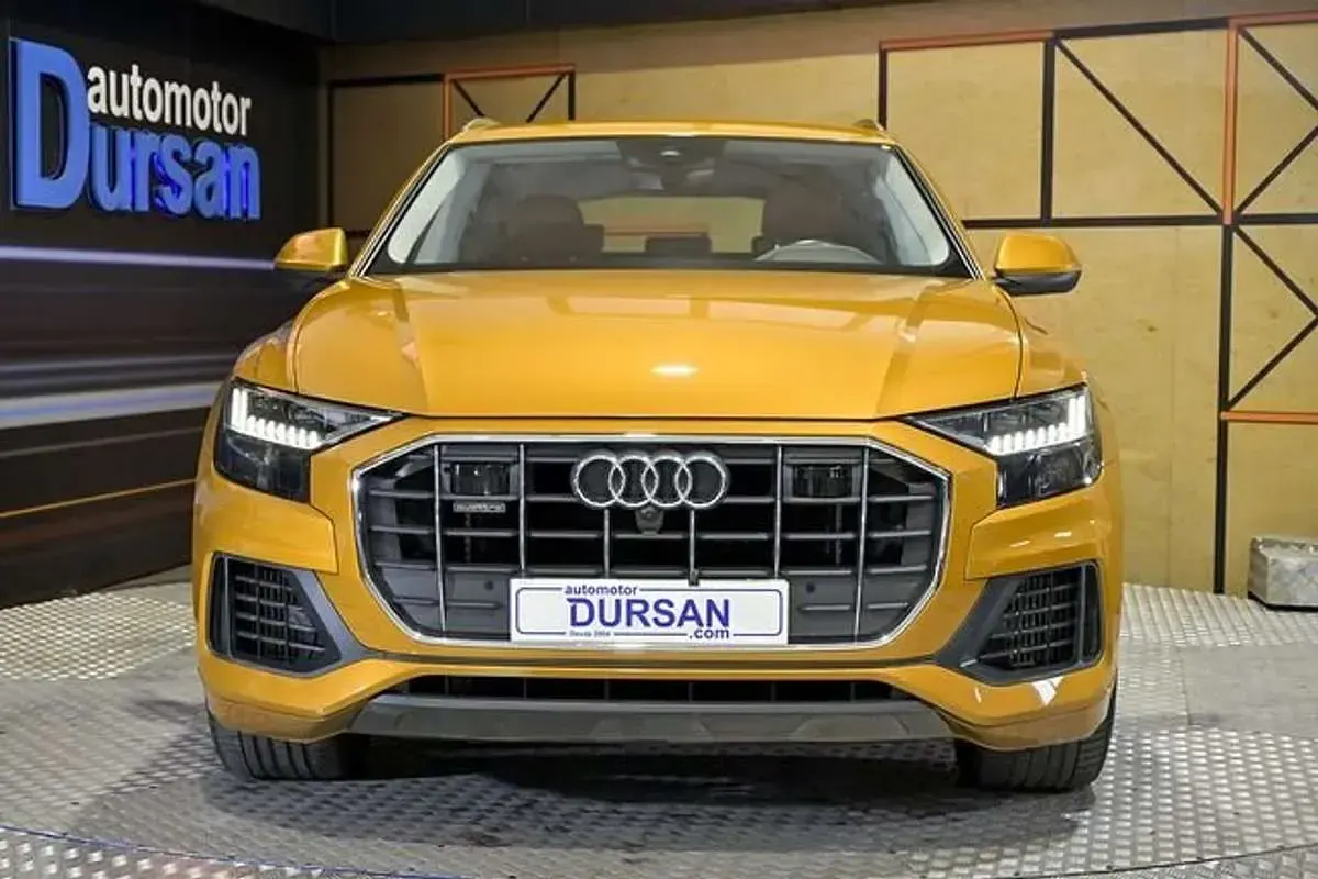 Usado Audi Q8 Premium 386 CV (283 kW) 2021 Naranja SUV