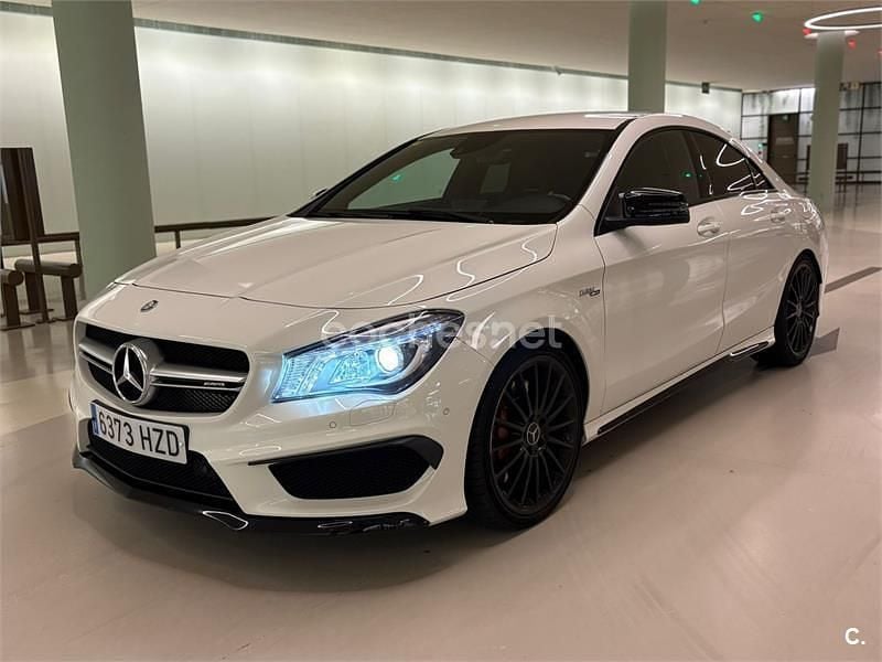Usado Mercedes CLA45 AMG AMG 360 CV (264 kW) 2014 Blanco Berlina