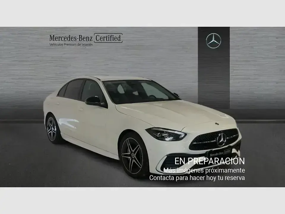 Usado Mercedes C220 200 CV (147 kW) 2022 Blanco Berlina
