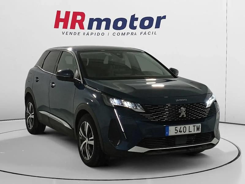 Azul Usado 2021 Peugeot 3008 Allure SUV | 16.190 € (Precio justo) - Imagen 1/4