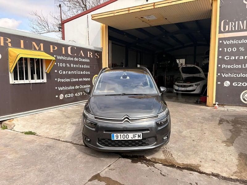 Usado Citroën Grand C4 Picasso Feel 120 CV (88 kW) 2015 Gris / plata Monovolumen