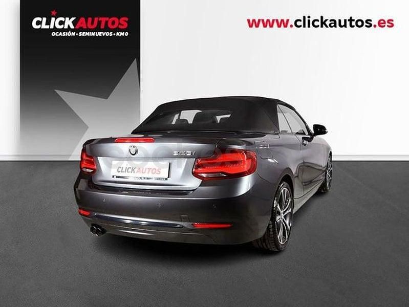 Usado BMW 220 184 CV (135 kW) 2021 Gris / plata Descapotable