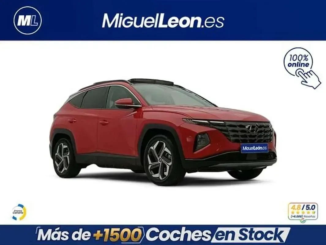 Usado Hyundai Tucson 265 CV (194 kW) 2021 Rojo SUV