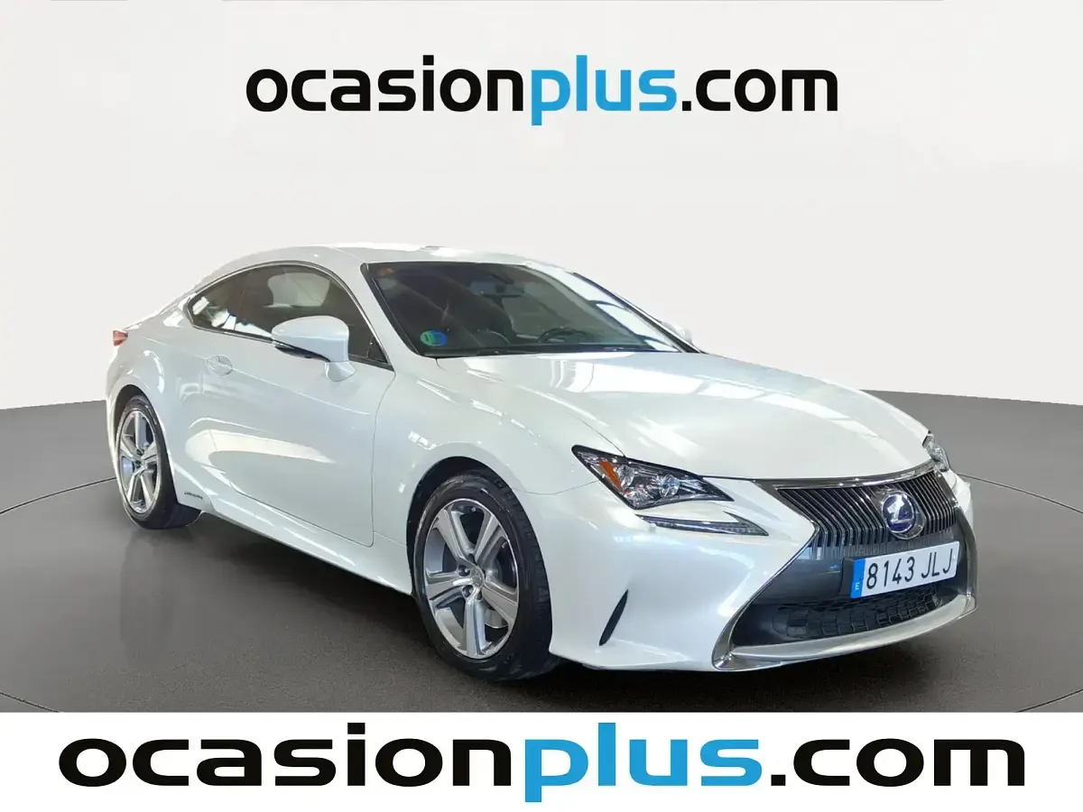Usado Lexus RC300h Executive Line 223 CV (164 kW) 2016 Blanco Coupe