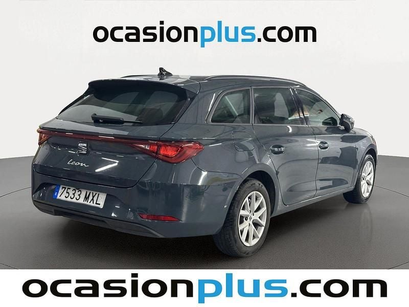 Usado Seat Leon Style 150 CV (110 kW) 2024 Azul Monovolumen