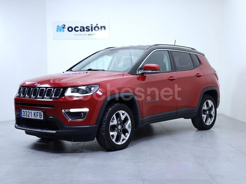 Rojo Usado 2017 Jeep Compass Limited SUV | 17.500 € (Buen precio) - Imagen 1/4