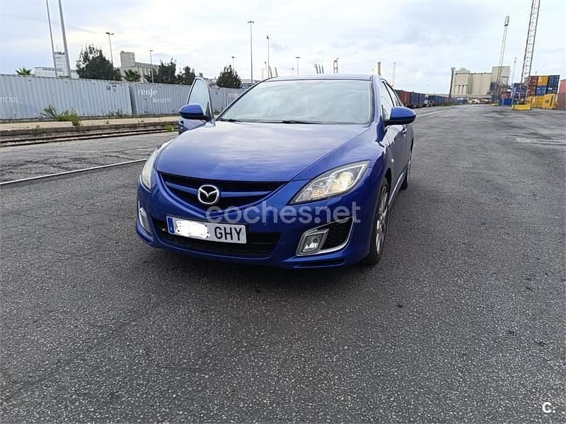 Azul Usado 2008 Mazda 6 Sportive Berlina | 6500 € (Super precio) - Imagen 1/4