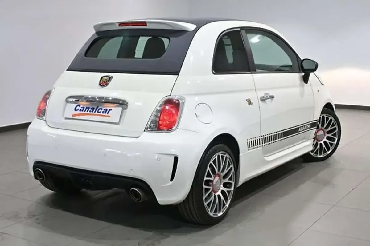 Usado Abarth 500 140 CV (102 kW) 2015 Blanco Utilitario