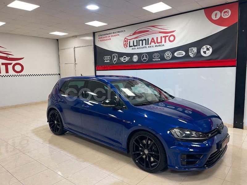 Usado VW Golf VII R 300 CV (220 kW) 2014 Azul Berlina