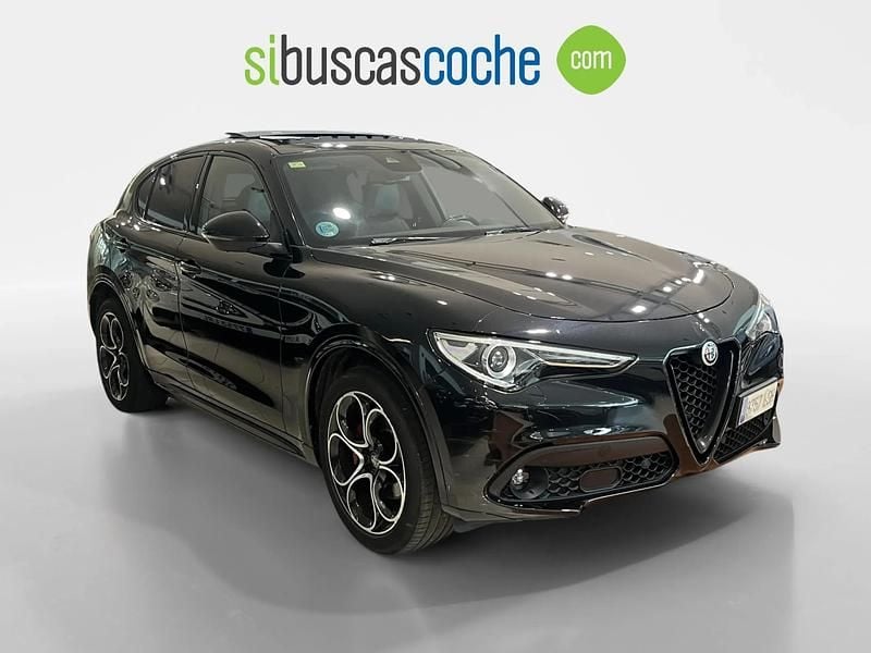 Negro Usado 2020 Alfa Romeo Stelvio Veloce SUV | 30.990 € (Caro) - Imagen 1/4