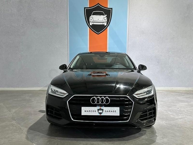 Usado Audi A5 150 CV (110 kW) 2018 Negro Coupe