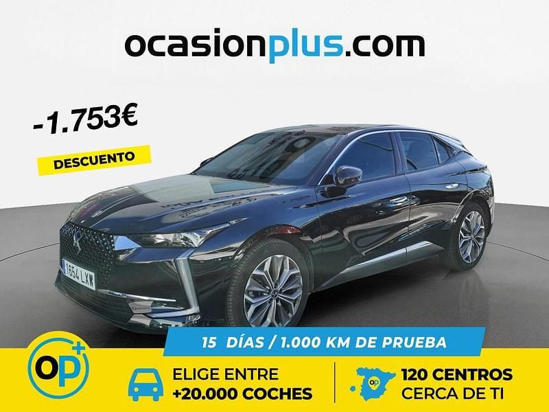 Negro Usado 2022 DS Automobiles DS4 Trocadero Berlina | 19.290 € (Buen precio) - Imagen 1/4
