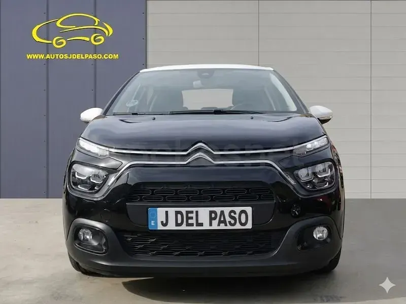 Usado Citroën C3 Feel 83 CV (61 kW) 2022 Negro Utilitario