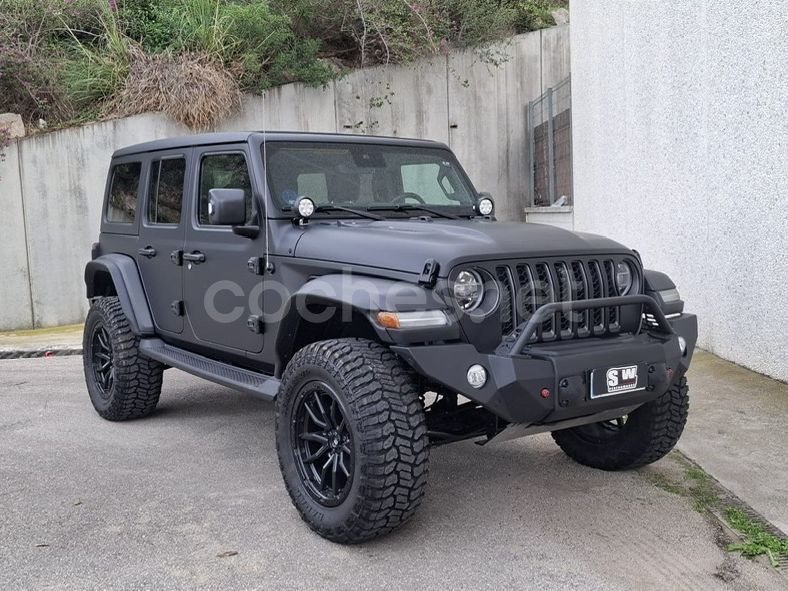 Negro Usado 2022 Jeep Wrangler Rubicon SUV | 90.000 € - Imagen 1/4