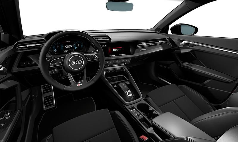 Usado Audi A3 S-Line 150 CV (110 kW) 2022 Negro Berlina