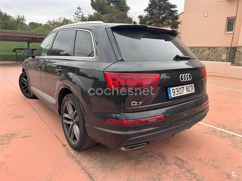 Usado Audi Q7 S-Line 272 CV (200 kW) 2017 Negro SUV