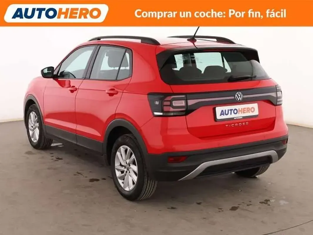 Usado VW T-Cross Advance 116 CV (85 kW) 2020 Rojo SUV
