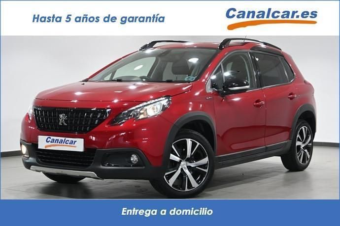 Rojo Usado 2019 Peugeot 2008 Allure SUV | 12.871 € (Precio justo) - Imagen 1/4