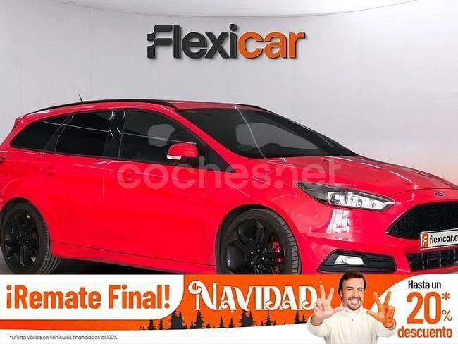 Rojo Usado 2018 Ford Focus ST Familiar | 19.790 € (Precio justo) - Imagen 1/4