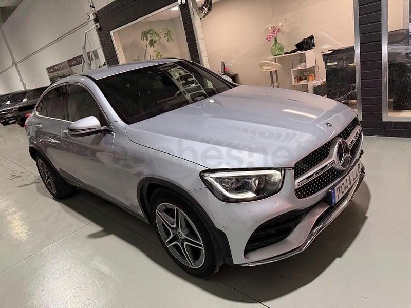 Usado Mercedes GLC220 194 CV (142 kW) 2021 Gris / plata SUV
