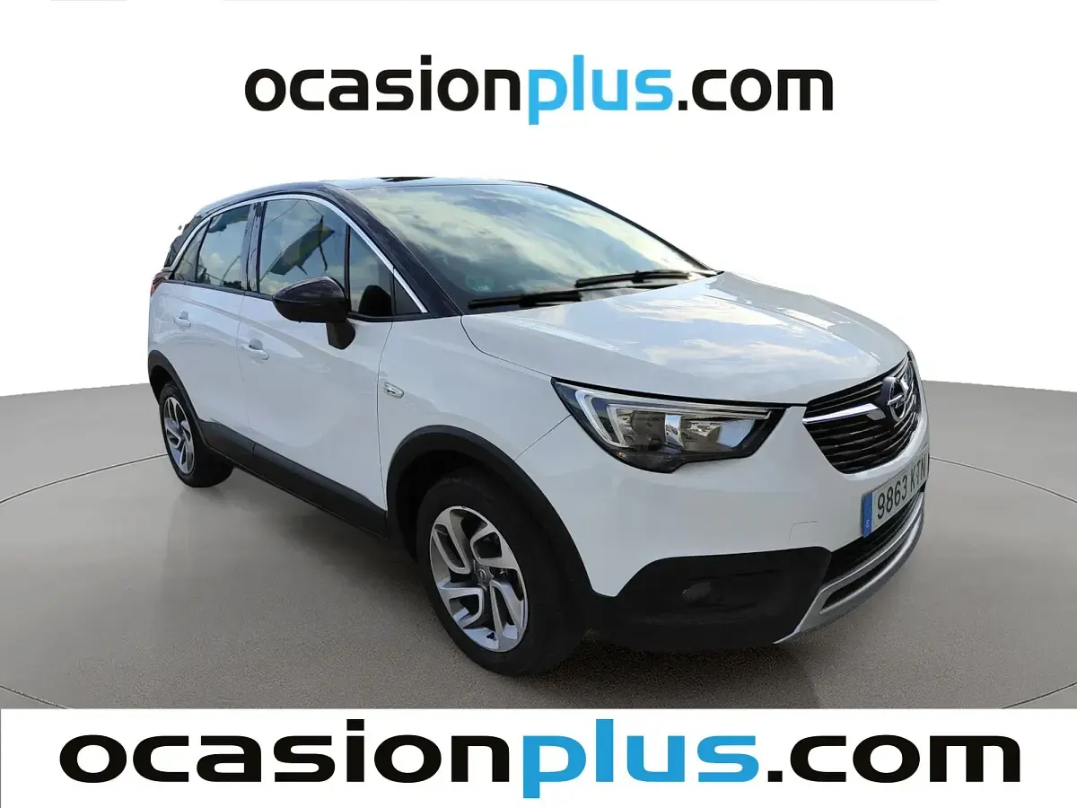 Usado Opel Crossland X Design Edition 110 CV (80 kW) 2019 Blanco SUV