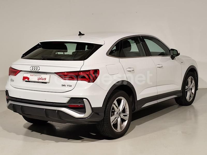 Usado Audi Q3 Sportback S-Line 150 CV (110 kW) 2022 Blanco SUV