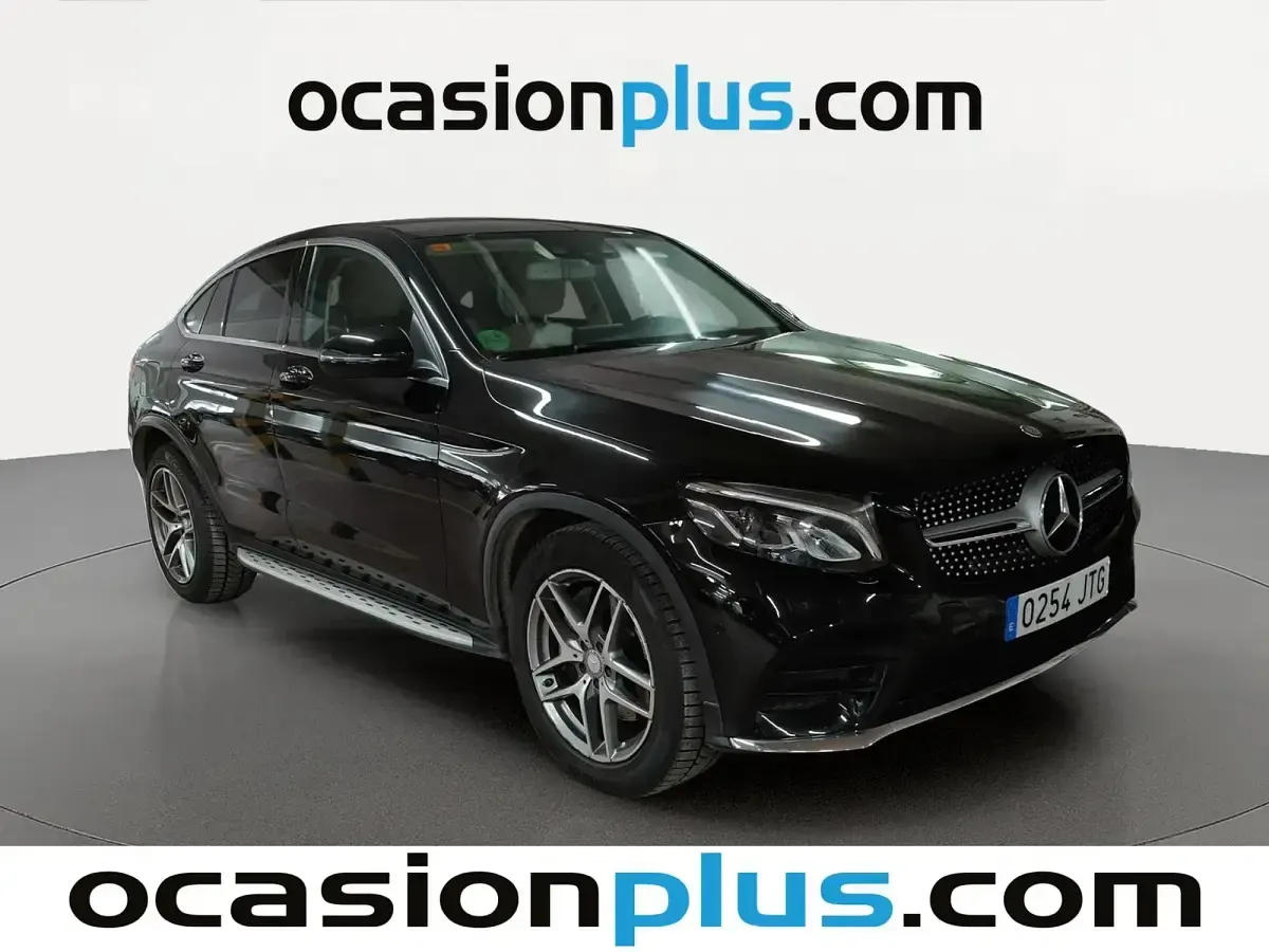 Usado Mercedes GLC220 170 CV (125 kW) 2016 Negro SUV