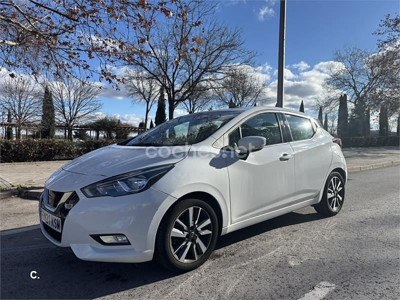Usado Nissan Micra Acenta 100 CV (73 kW) 2018 Blanco Berlina