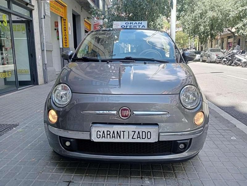 Usado Fiat 500 Lounge 69 CV (50 kW) 2013 Gris Utilitario