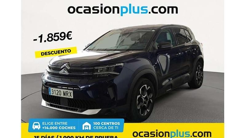 Azul Usado 2024 Citroën C5 Aircross PureTech SUV | 17.682 € (Super precio) - Imagen 1/4