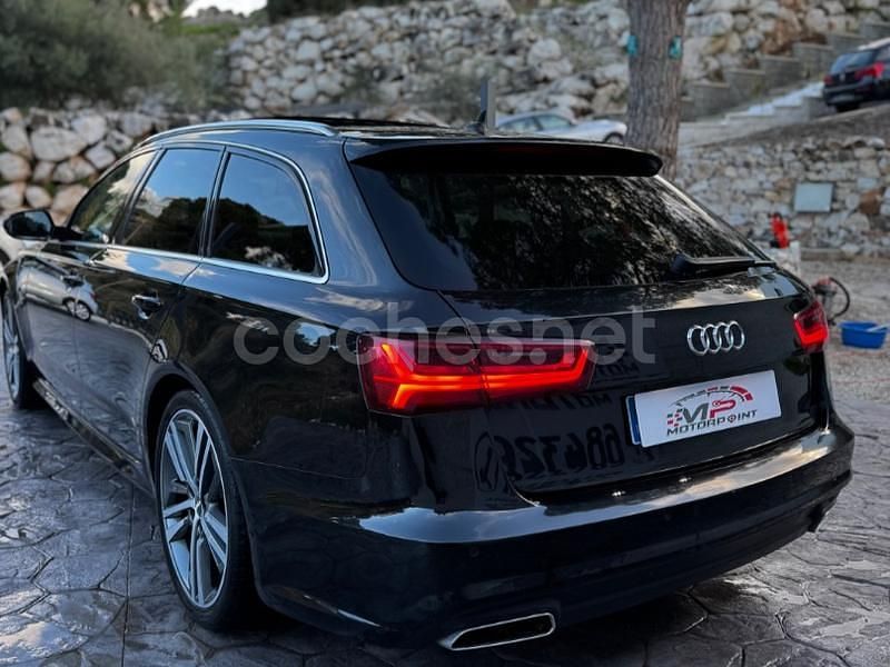 Usado Audi A6 Premium 150 CV (110 kW) 2016 Negro Familiar
