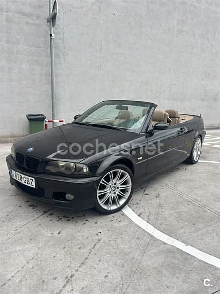 Negro Usado 2002 BMW 318 Cabriolet Descapotable | 8000 € - Imagen 1/4