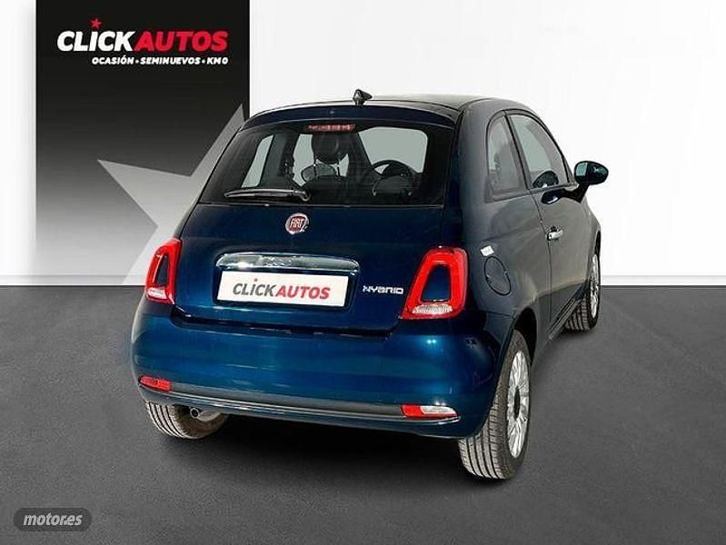 Usado Fiat 500 70 CV (51 kW) 2023 Azul Utilitario