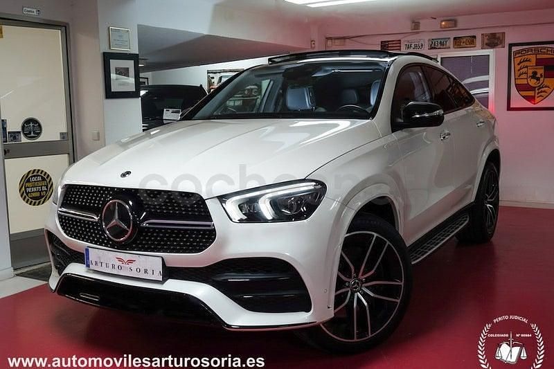 Usado Mercedes GLE400 330 CV (242 kW) 2021 Blanco Coupe