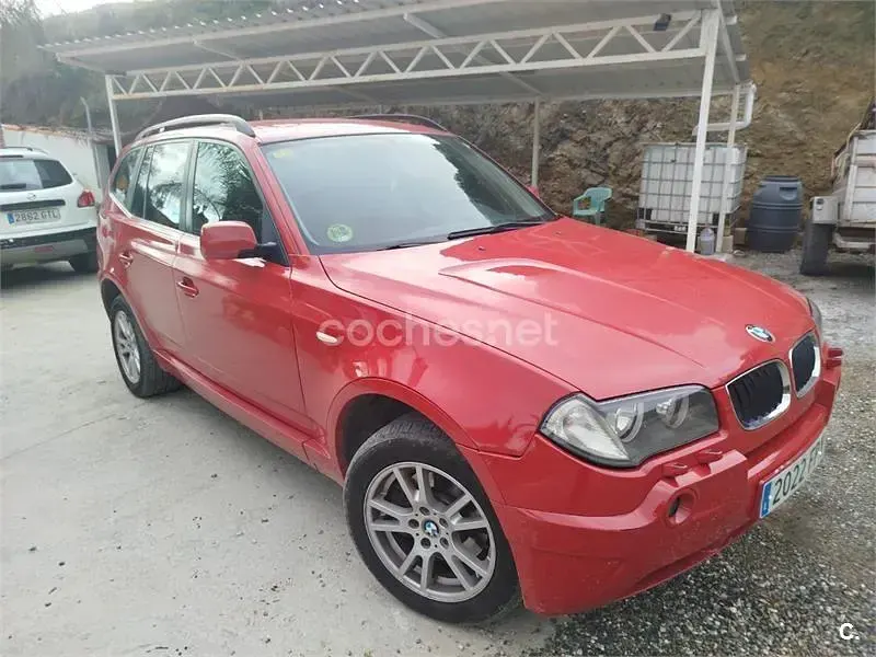 Usado BMW X3 150 CV (110 kW) 2007 Rojo SUV