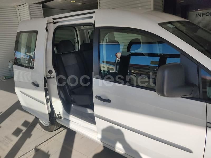 Blanco Usado 2018 VW Caddy Trendline Monovolumen | 14.900 € (Precio justo) - Imagen 1/4